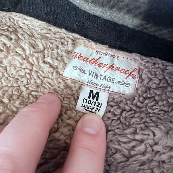 Weatherproof Vintage Youth Fleece Sherpa Lined Jacket - Picture 4 of 5